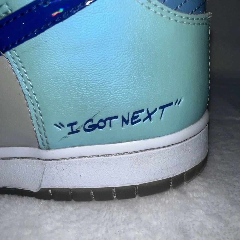 Nike Dunk High Youth 7 I Got Next (GS) Sneakers DV2206-400 Light Blue‎